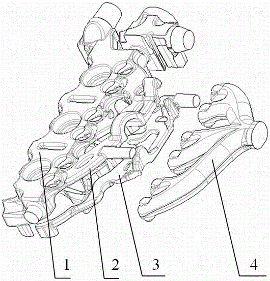 Integrated-designed engine cylinder cover