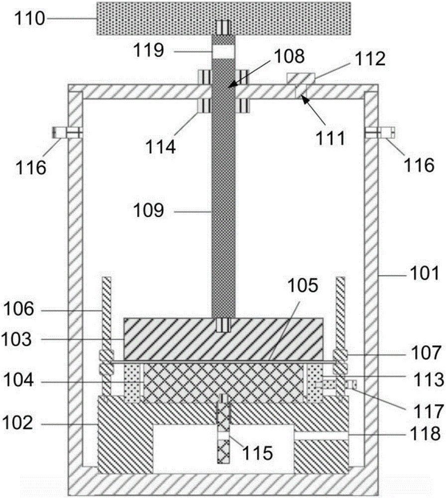 Oil-paper composite insulation dielectric response test system