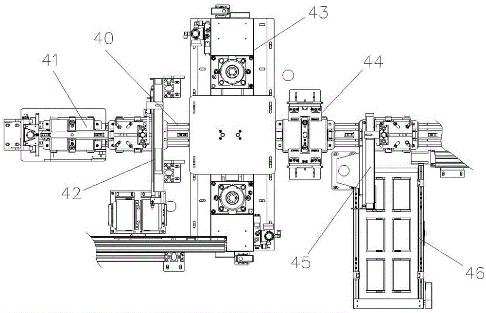 Metallic shell power battery assembling line and assembling process