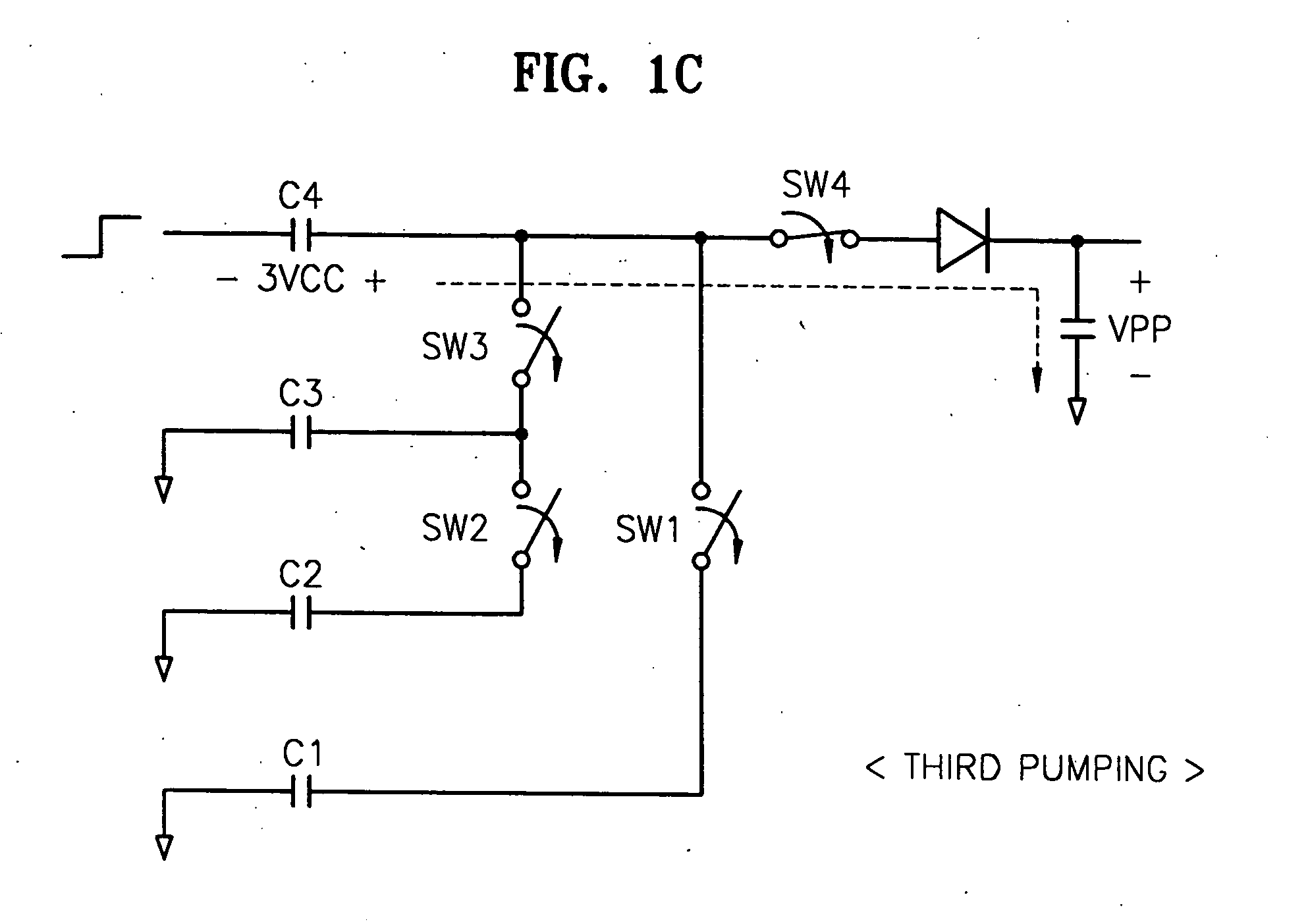 High voltage generator having separate voltage supply circuit