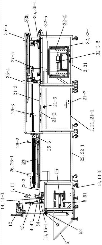 Full-automatic multi-trim-strip sewing equipment