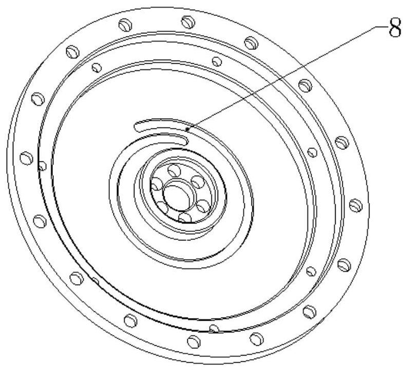 Compact precise driving shaft system with limiting function