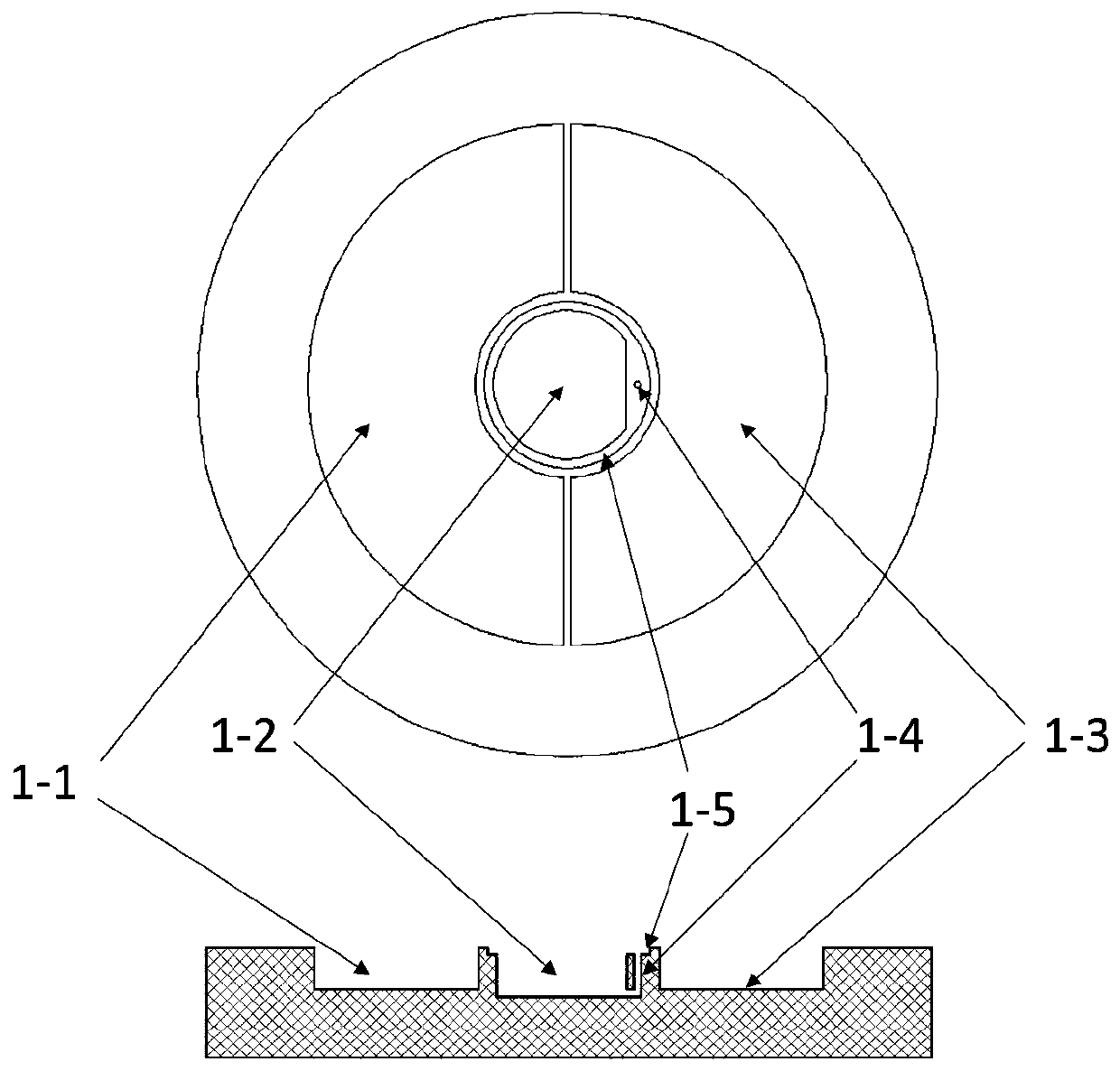 Integrated micro-nano energy recovery and storage chip and preparation method thereof