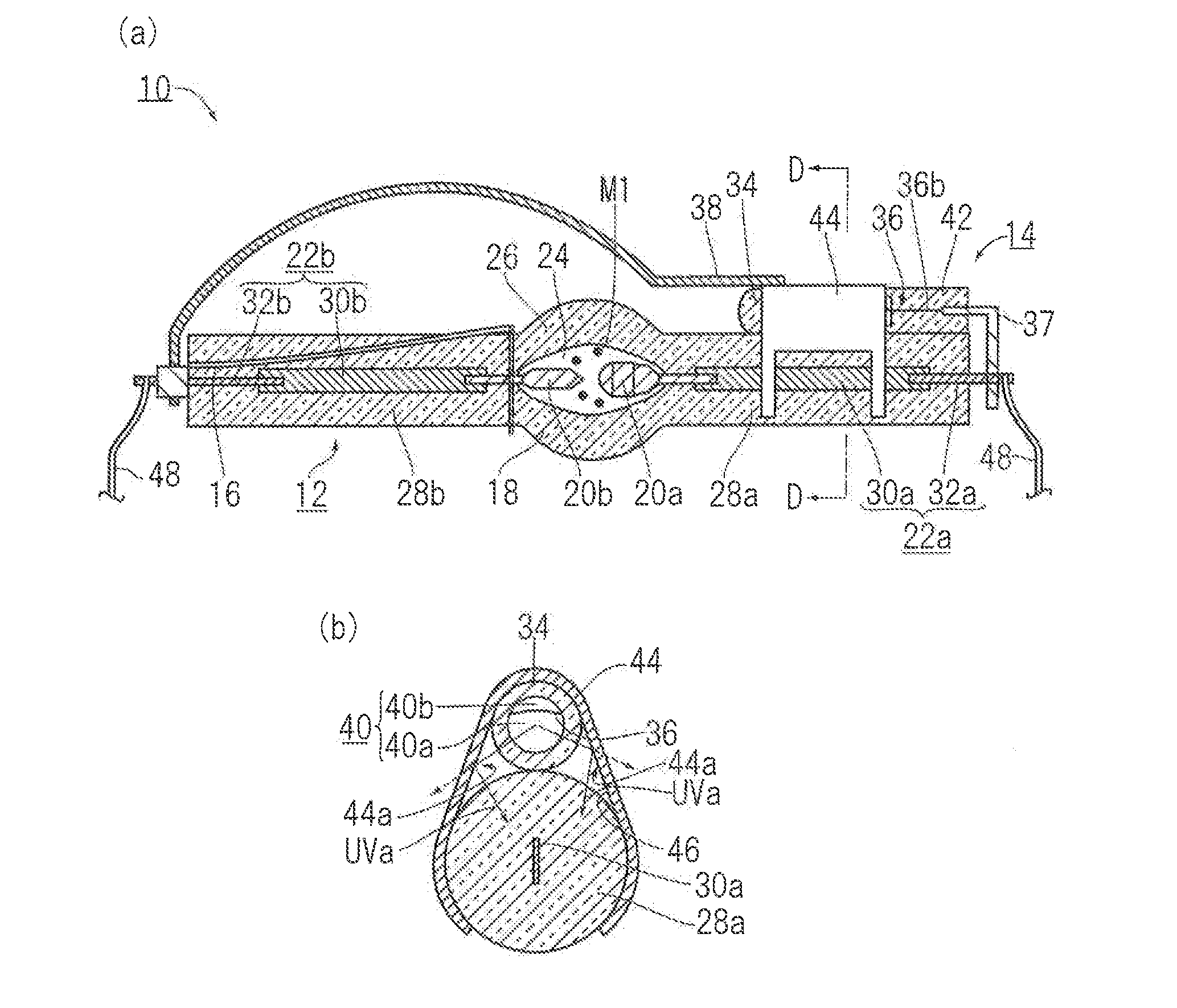 High Pressure Discharge Lamp With Auxiliary Lamp