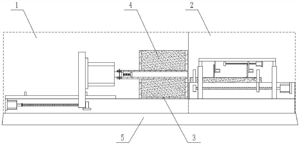 Automatic coring and cutting device and method