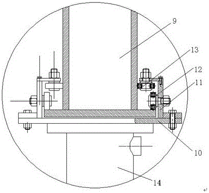 U-shaped vehicle assembling tool