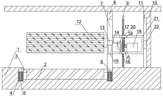 Stainless steel processing equipment facilitating discharging