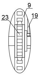 Stainless steel processing equipment facilitating discharging