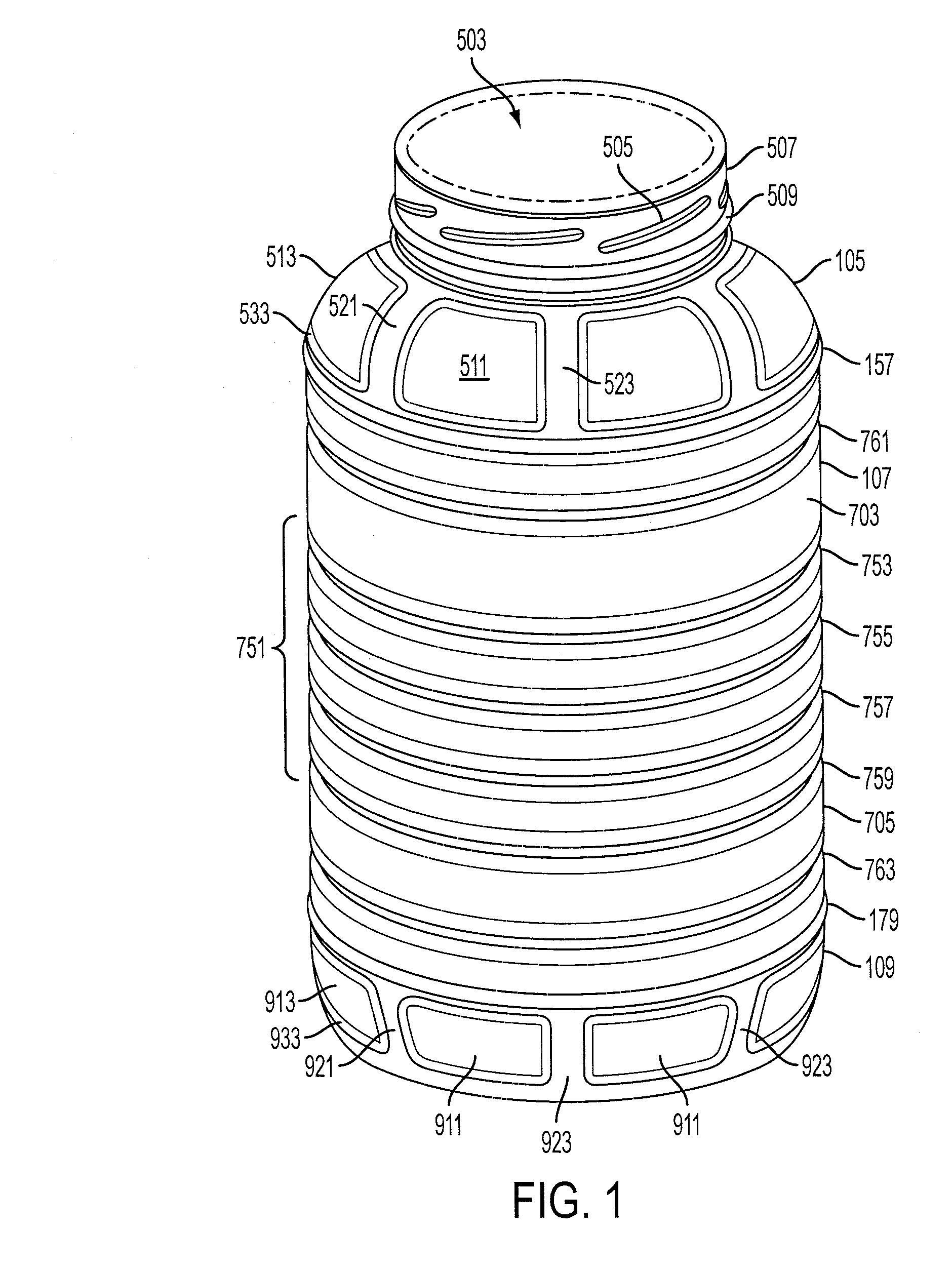 Container with Improved Crush Resistance