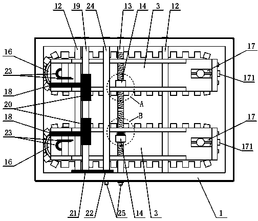 Minitype laying device for power cable