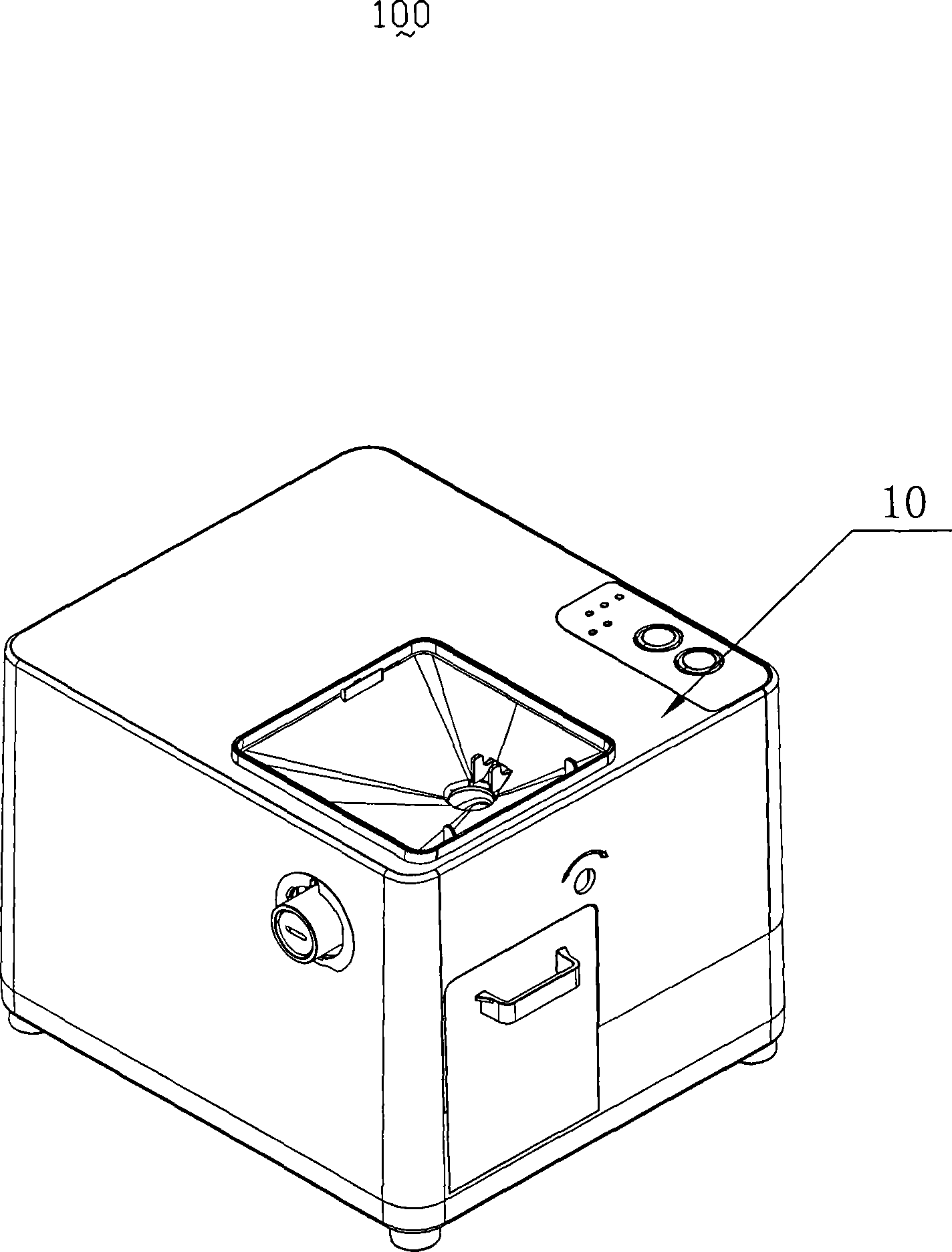 Domestic miniature oil press and oil pressing method