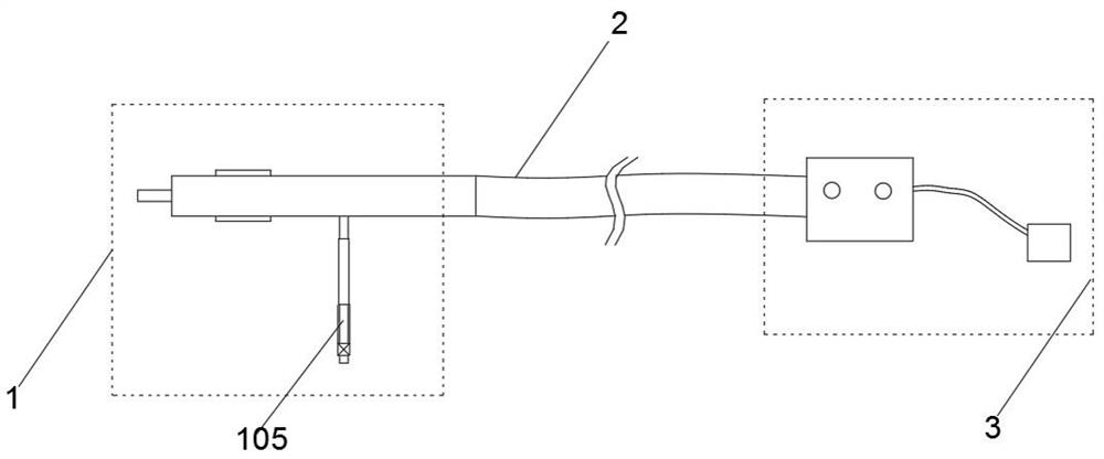 Valve regurgitation test water injection system in mitral valve repair