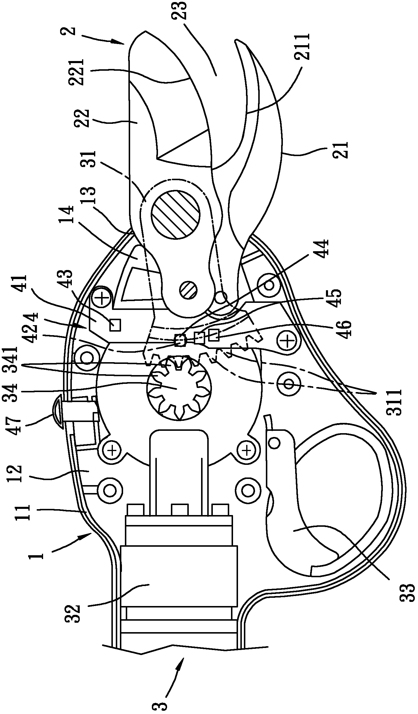 Tree pruner capable of controlling pruning wound