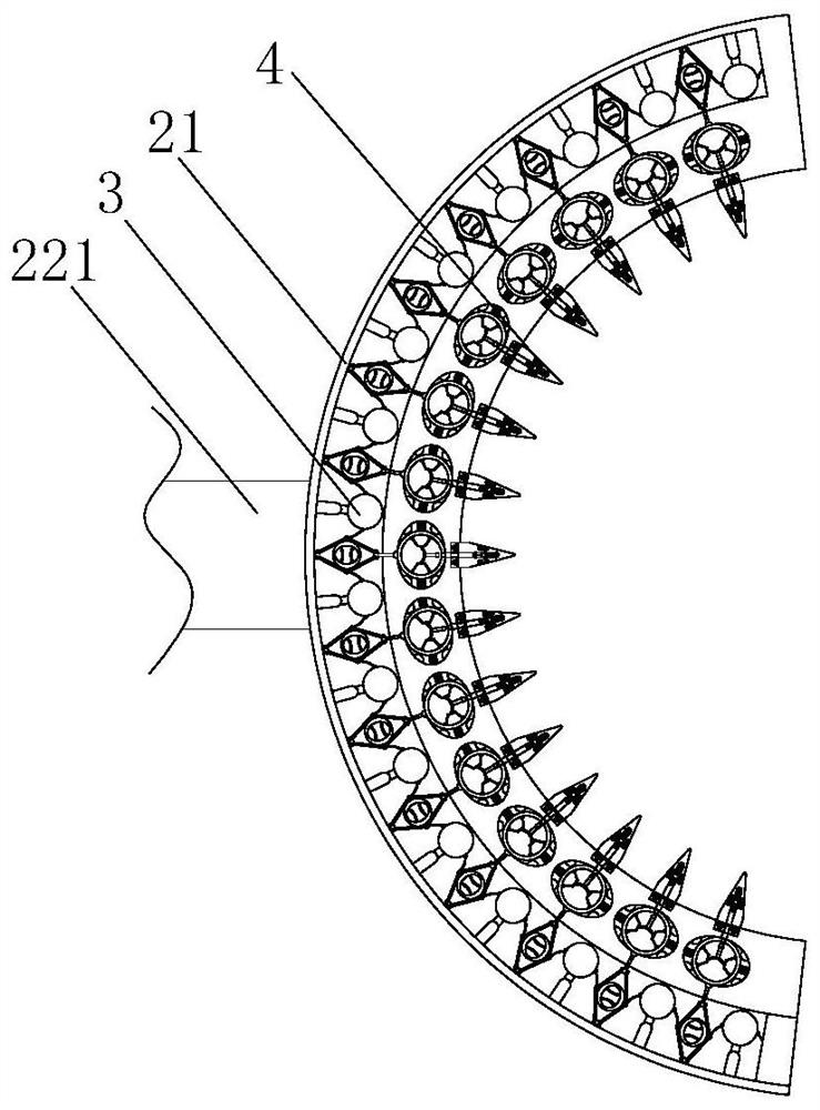 External threaded rod rust removal device