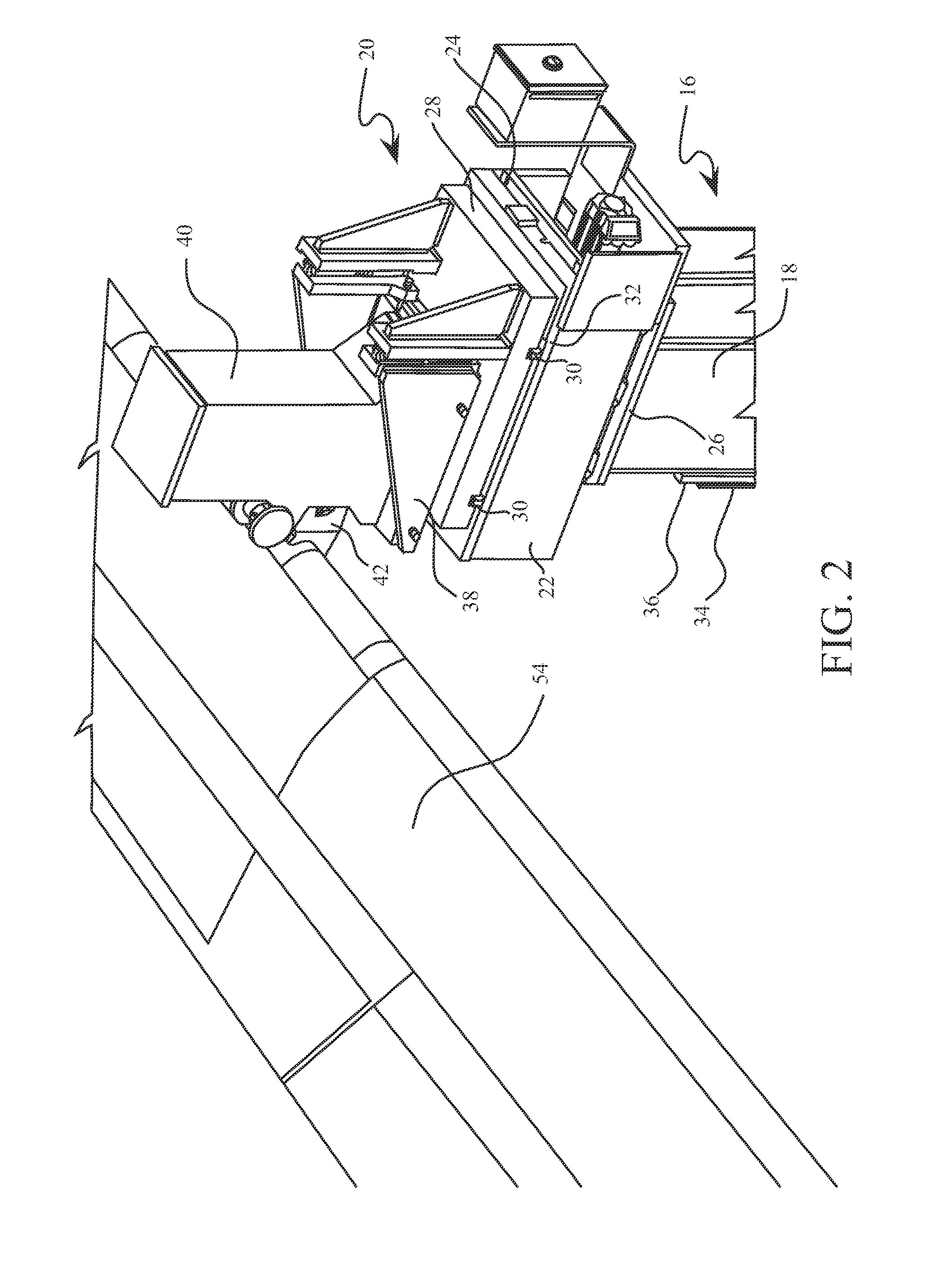 High rate pulsing wing assembly line