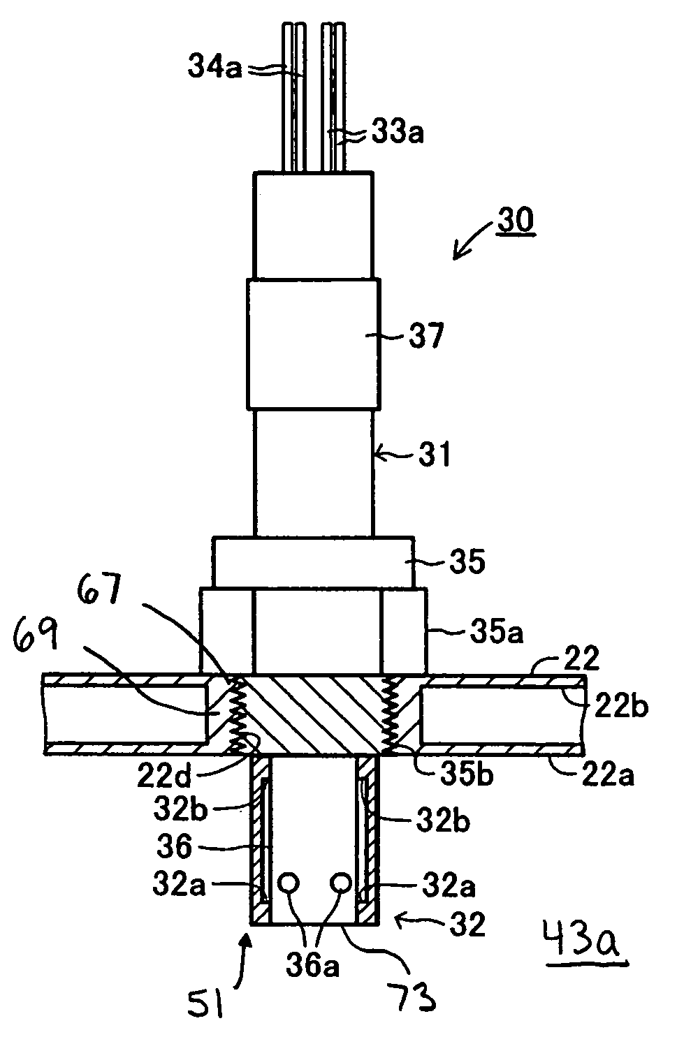 Exhaust gas sensor