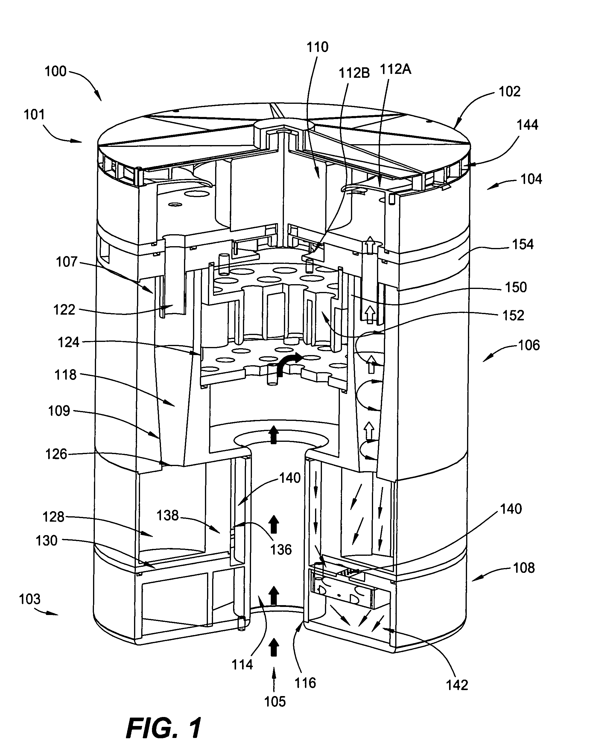 Method and apparatus for airborne particle collection