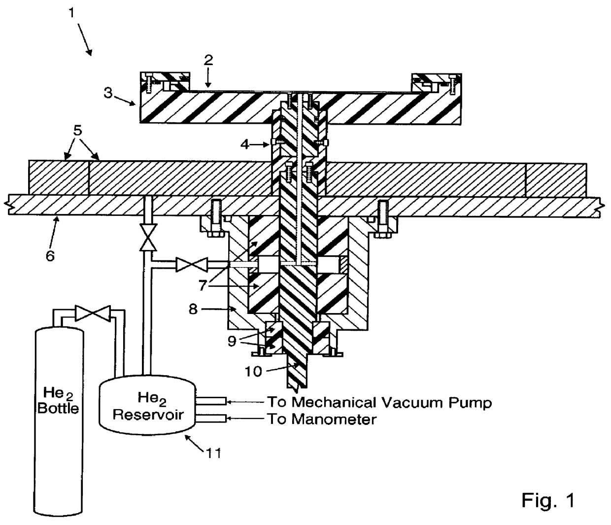 Method for depositing a carbon film on a membrane