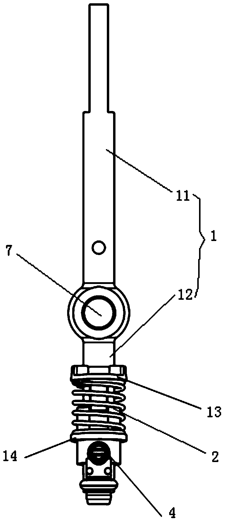 Electric vehicle and return shift operating device