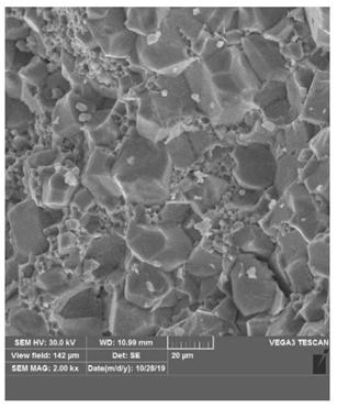 High-dielectric-constant microwave ferrite material, preparation method and microwave communication device