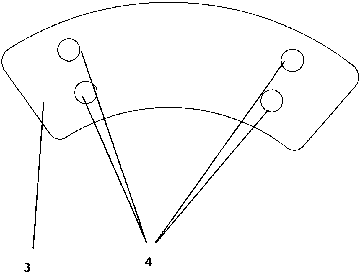 Friction block capable of intelligently detecting abrasion and real-time temperature and detection method thereof