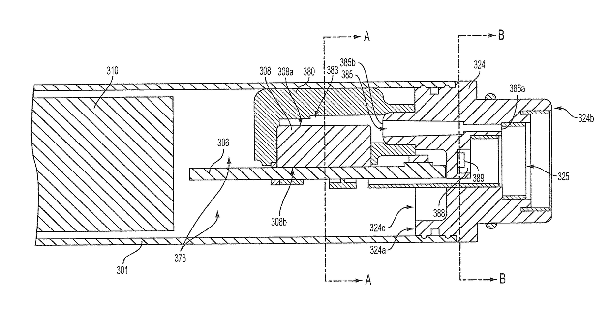 Control body for an electronic smoking article