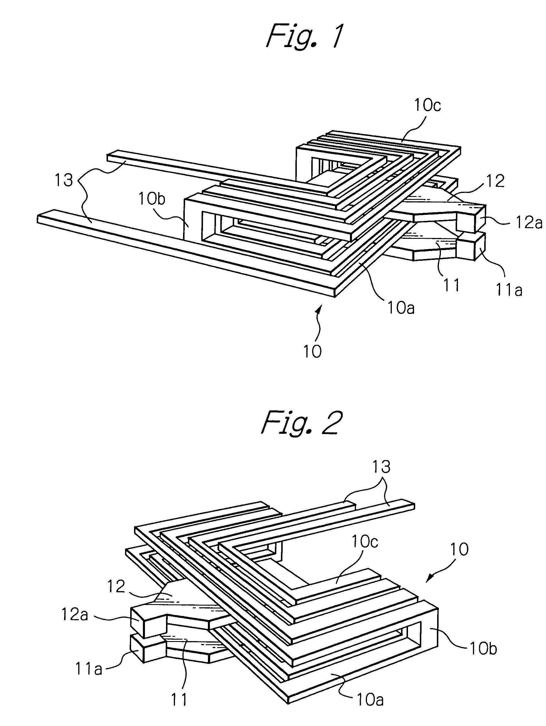 Coil for thin-film magnetic head with inductive write head element