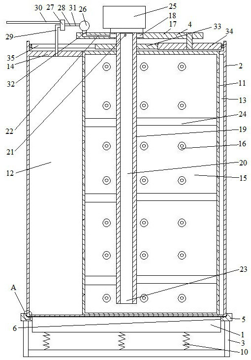 Eccentric rotary grinding induction cooker heating type medicine decocting method and medicine decocting device