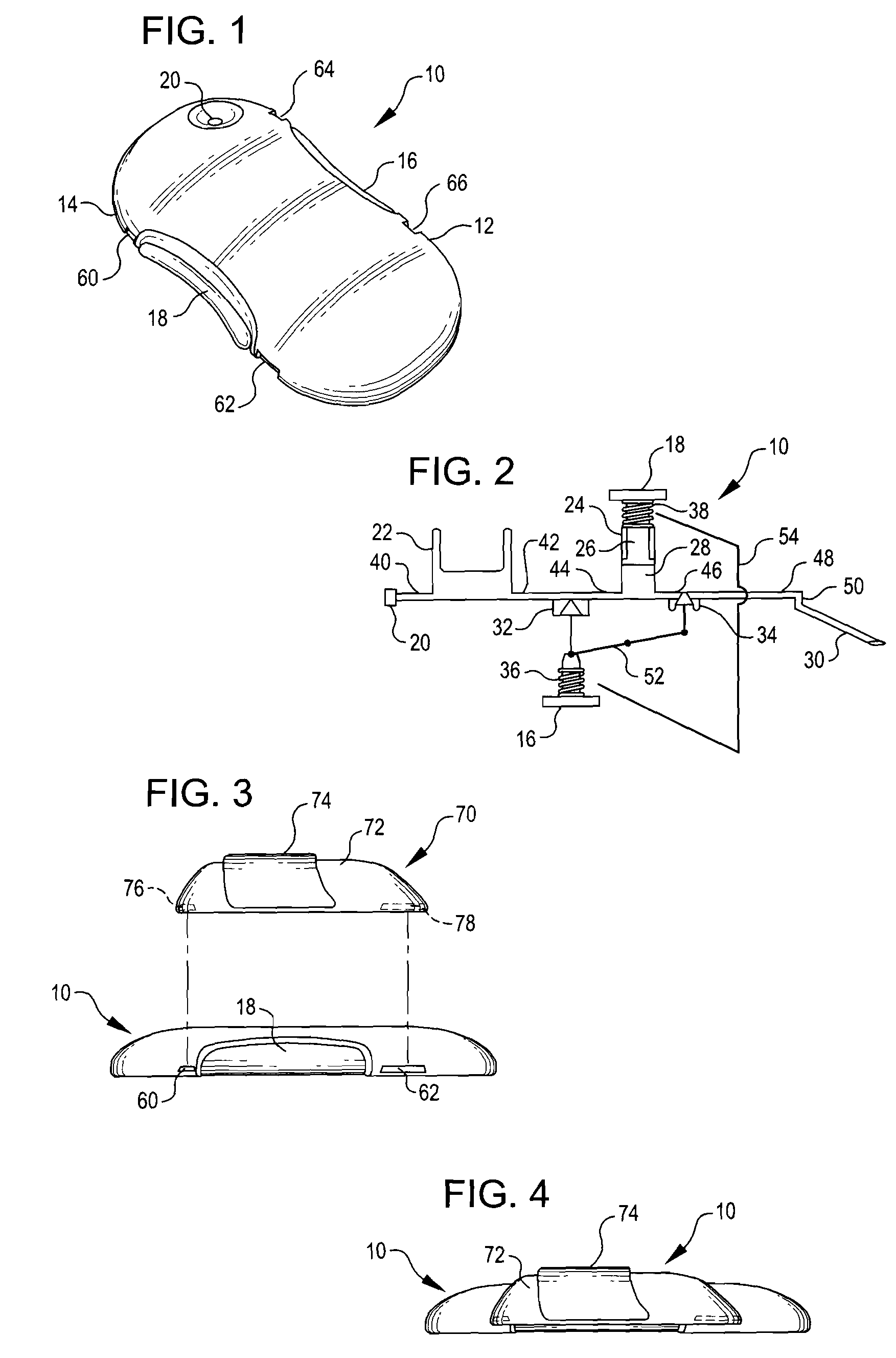 Disposable infusion device with actuation lock-out