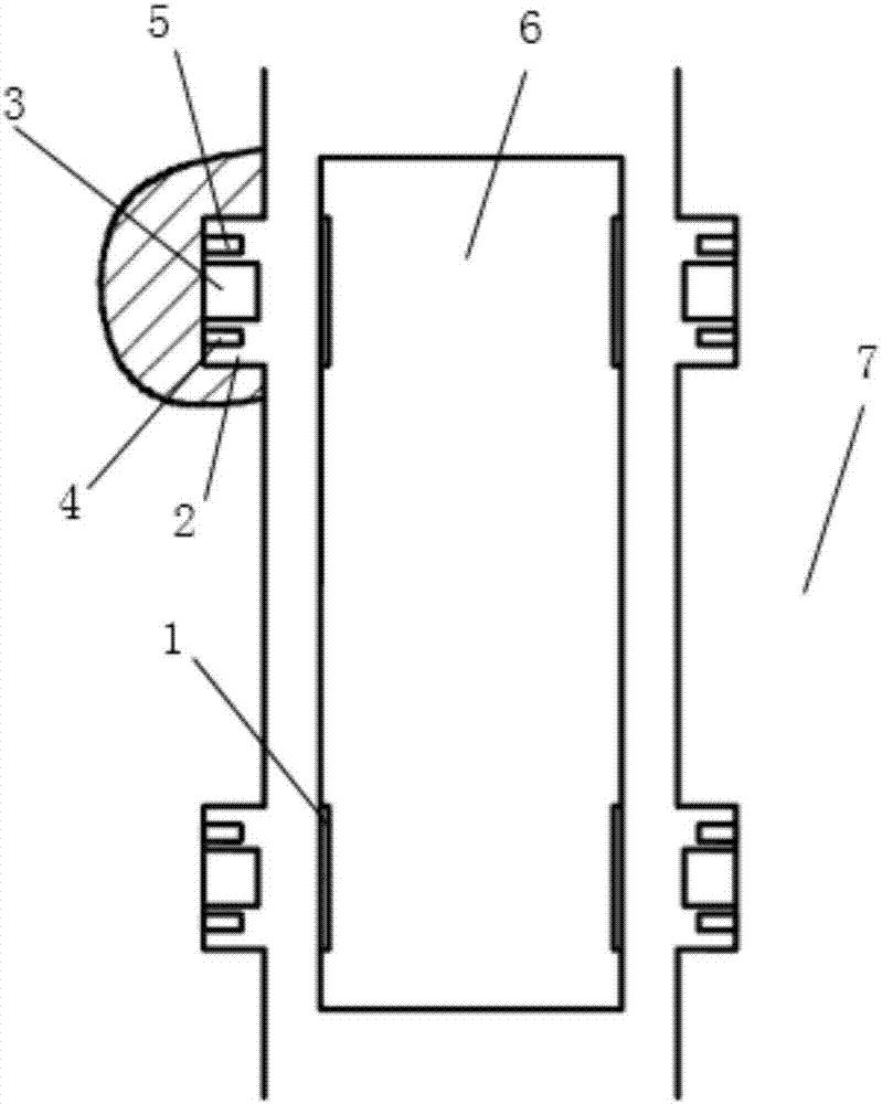 Electromagnetic vehicle body stabilizing device for suspended monorail platforms