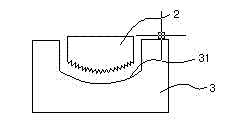 Method for processing mould cavity for wheel cover of automobile