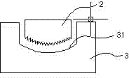 Method for processing mould cavity for wheel cover of automobile