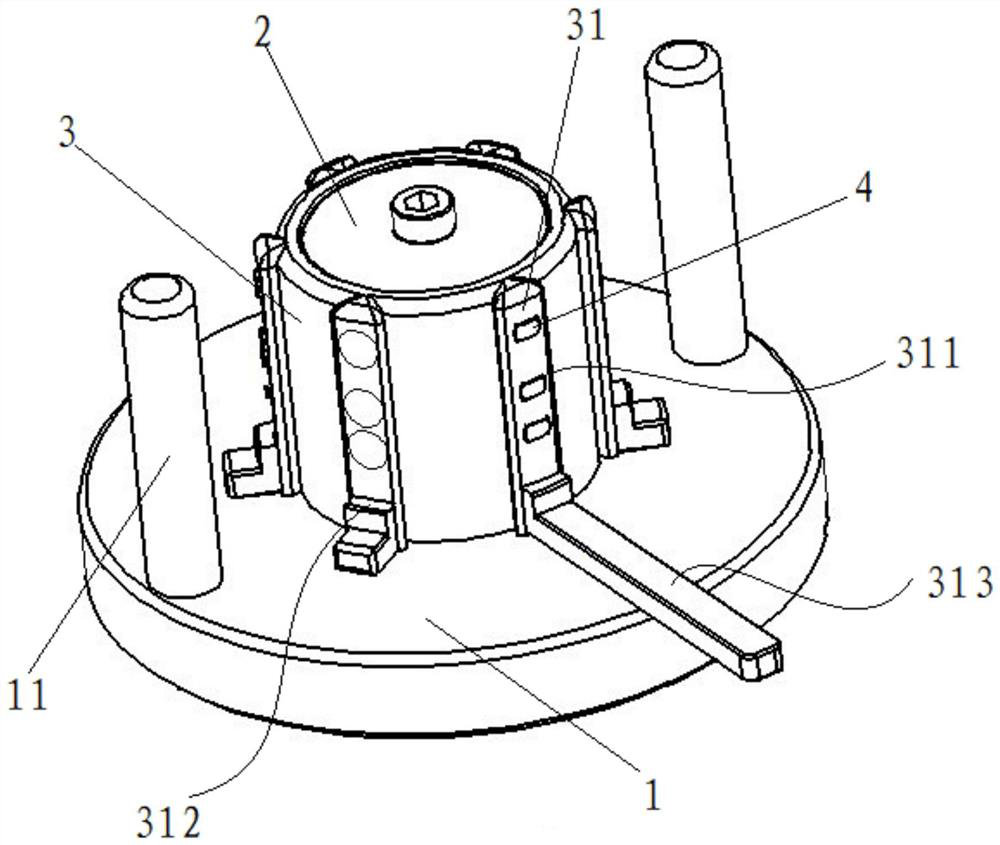 Sealing ring mounting appliance for main hub assembly of automobile clutch