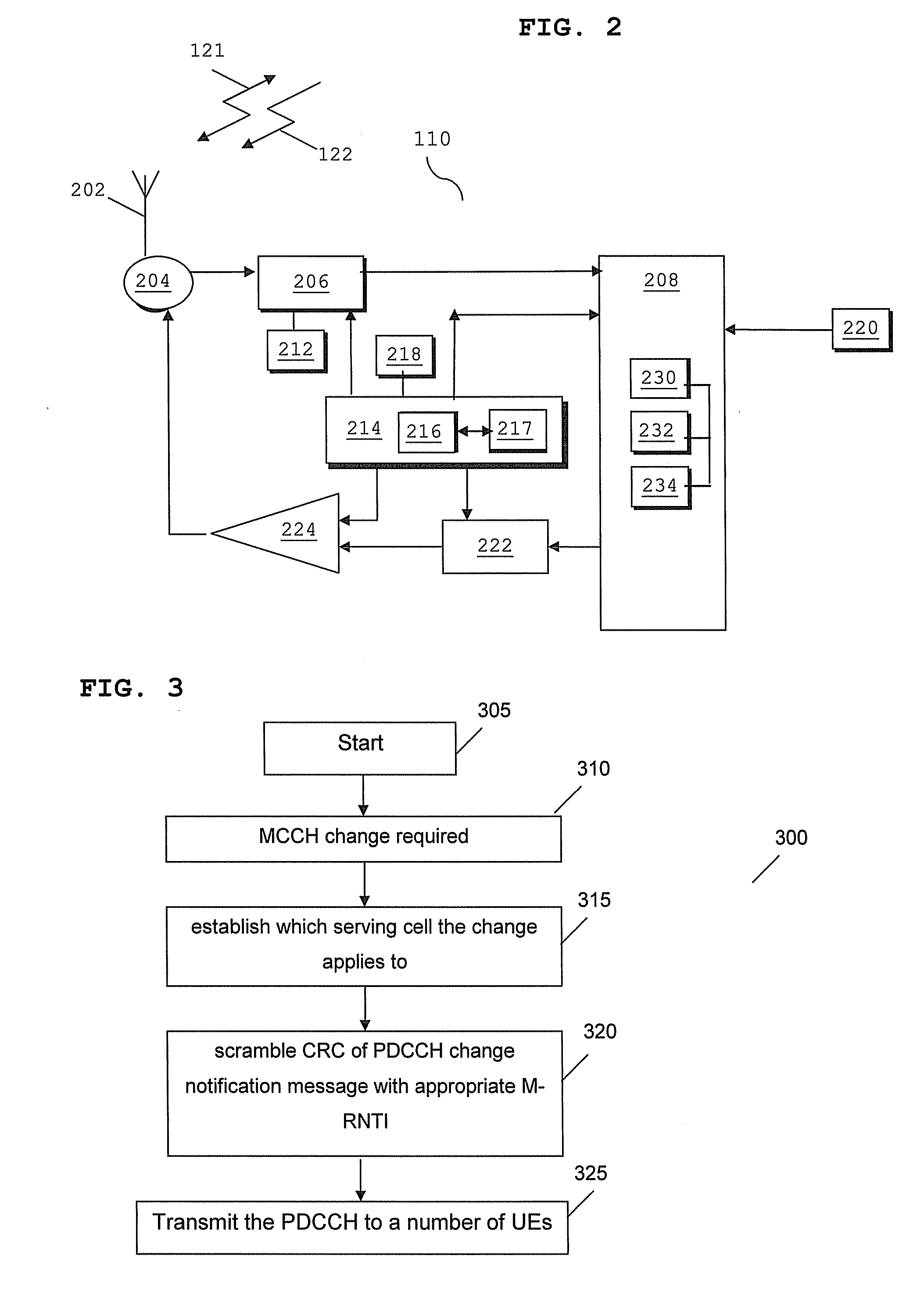 Communication units and methods for control change notification in broadcast communication