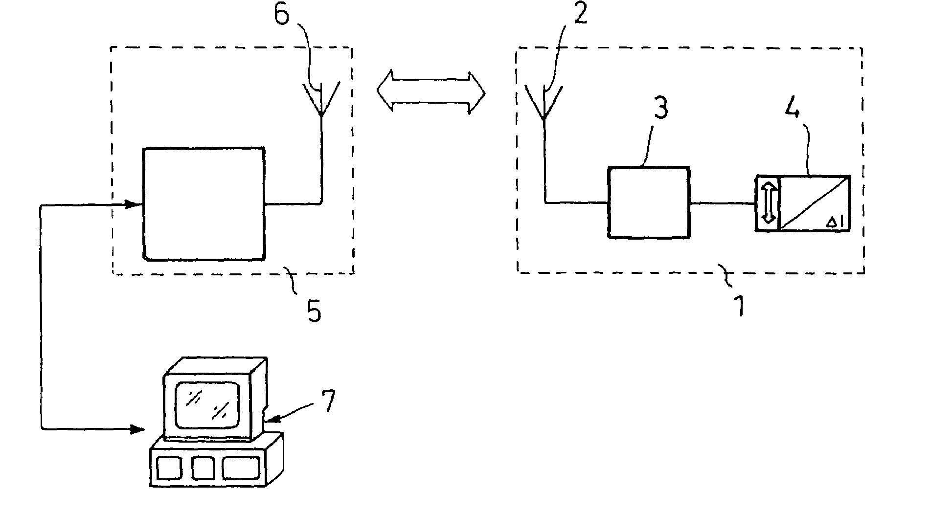 Service life sensor device