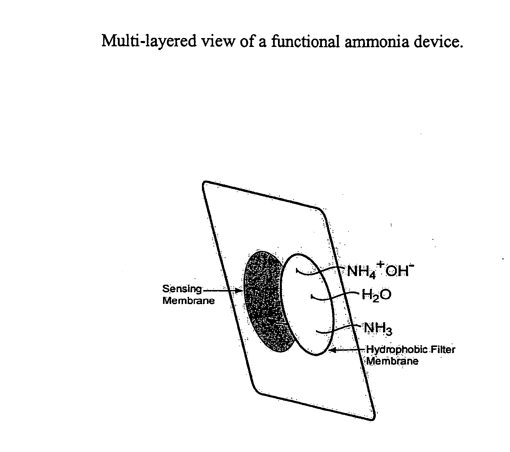 Ammonia detection device and related methods