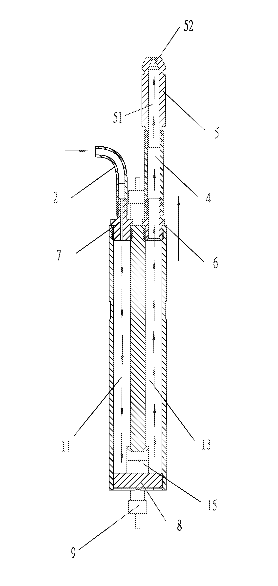 Boiler for steam mop