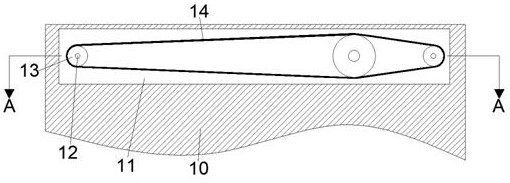 Wiping device capable of adapting to display screens with different thicknesses and collecting waste water