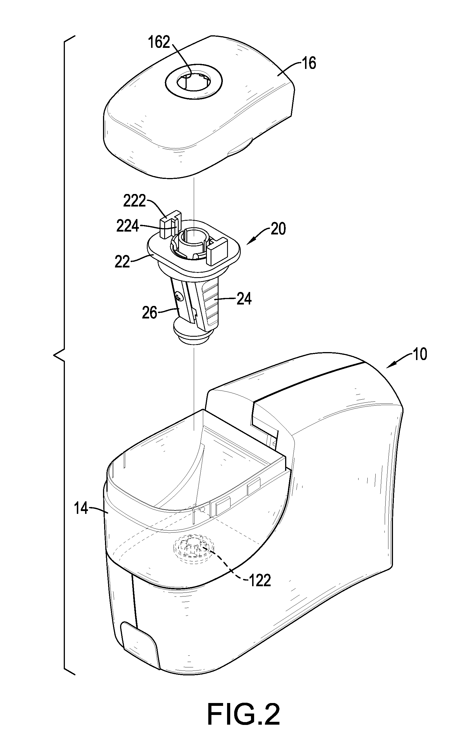 Electric pencil sharpener with a replaceable cutter assembly