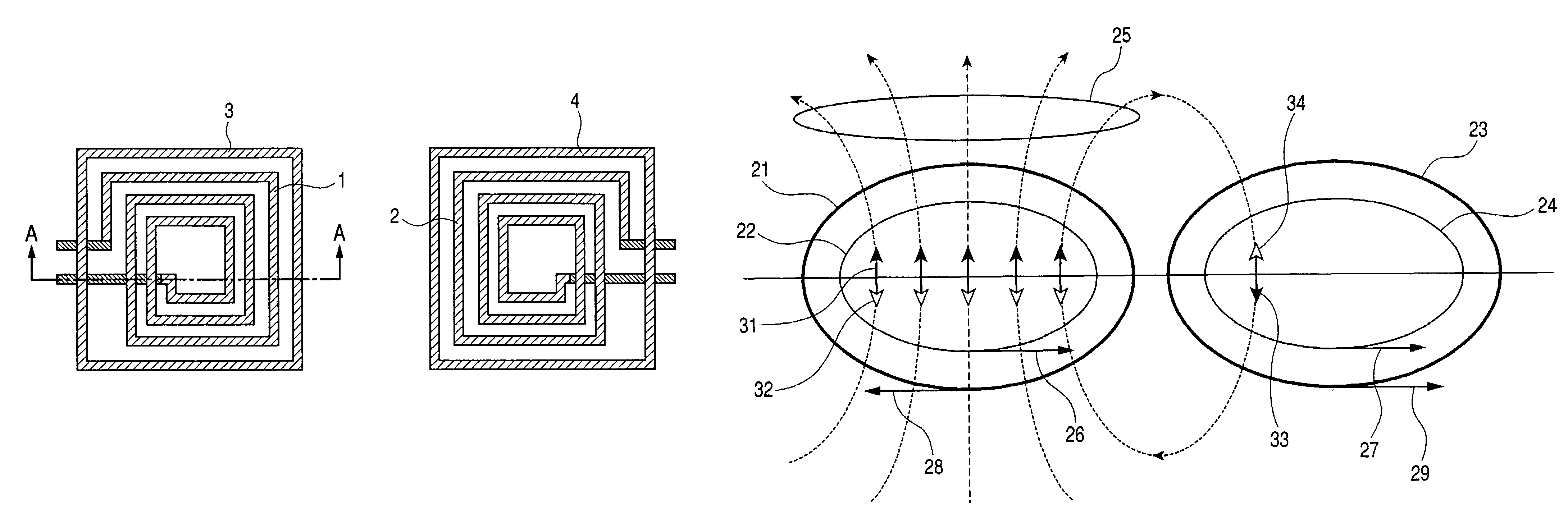 Semiconductor devices with inductors