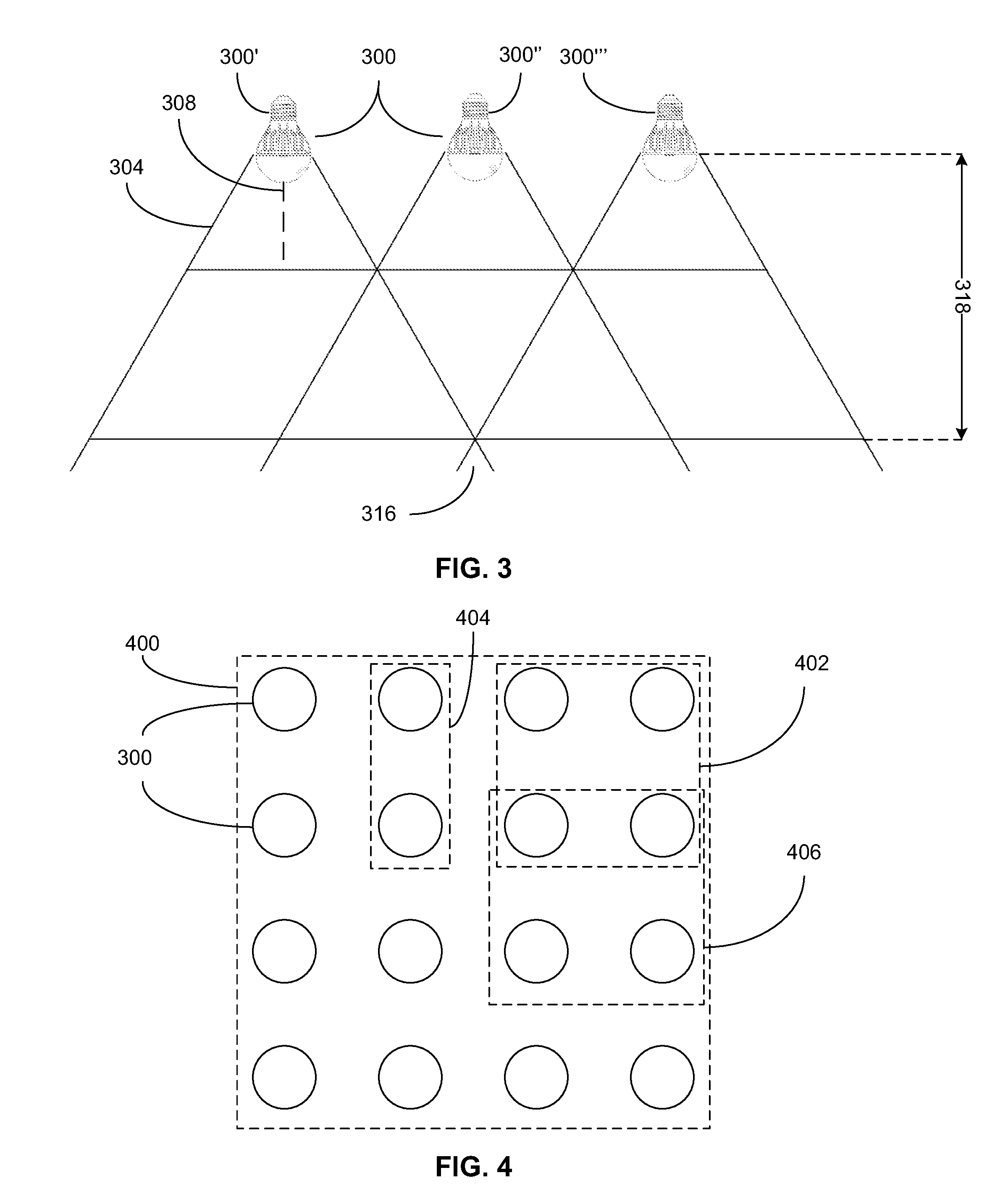 System for generating non-homogenous light and associated methods