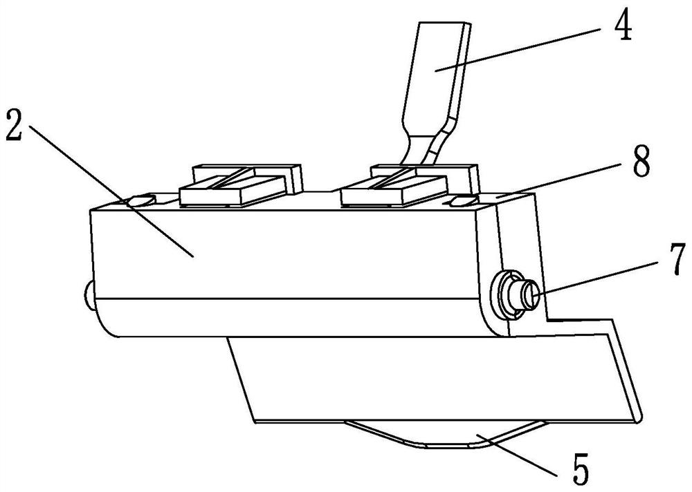 Structure for preventing adhesive tape from curling of carton sealer