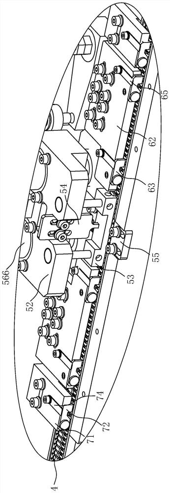 Multi-core-group capacitor strip trimming machine and working method thereof