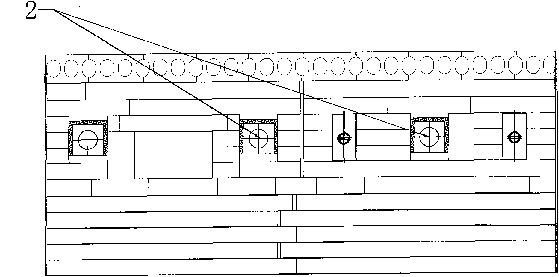 Energy-saving roller kiln for polished tiles