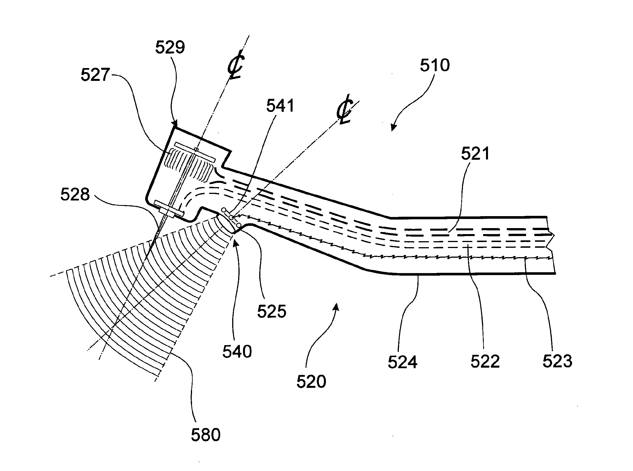 Illuminating dental instrument, coupling and method of use