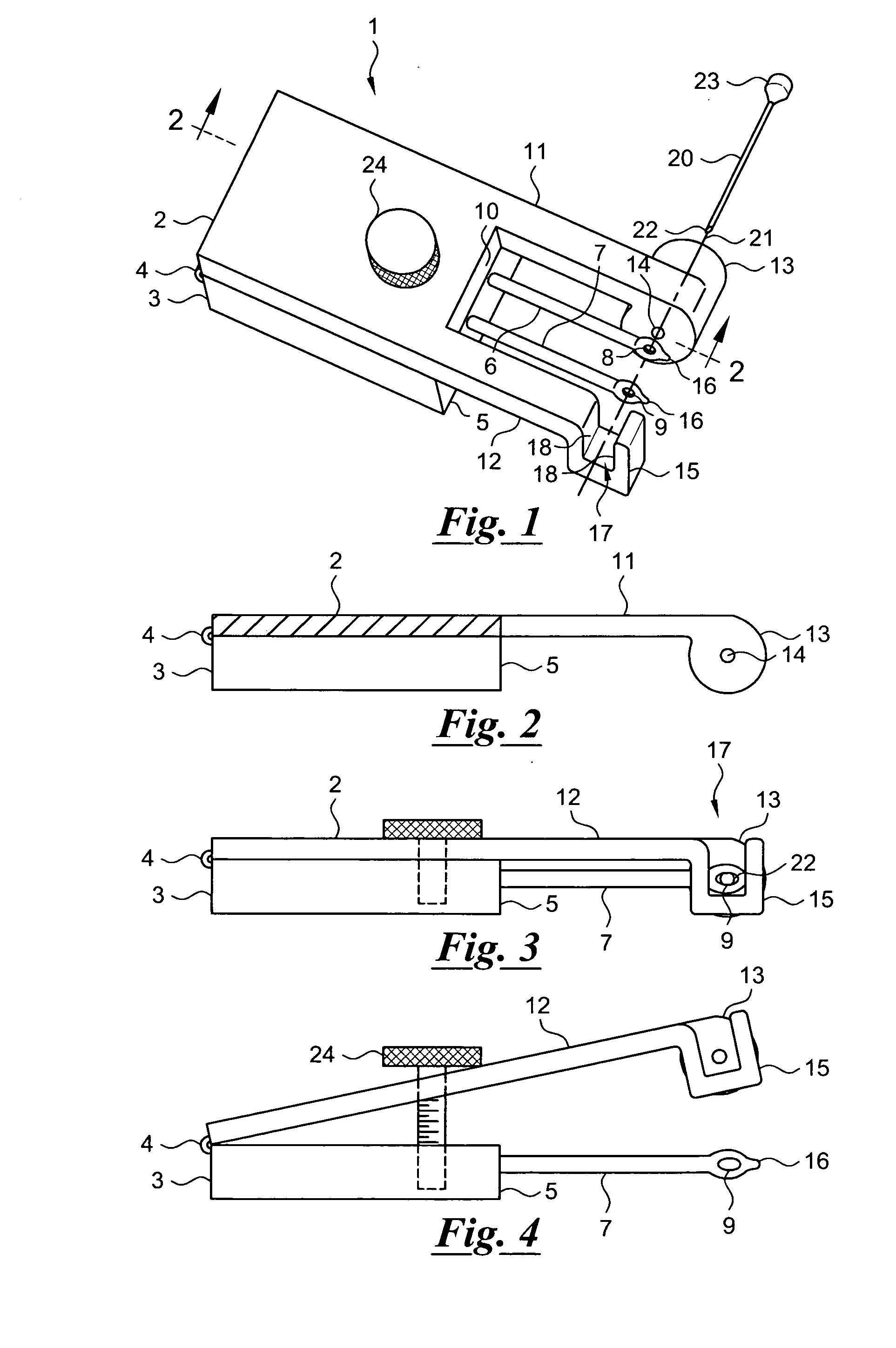 Surgical suturing device, method and tools used therewith