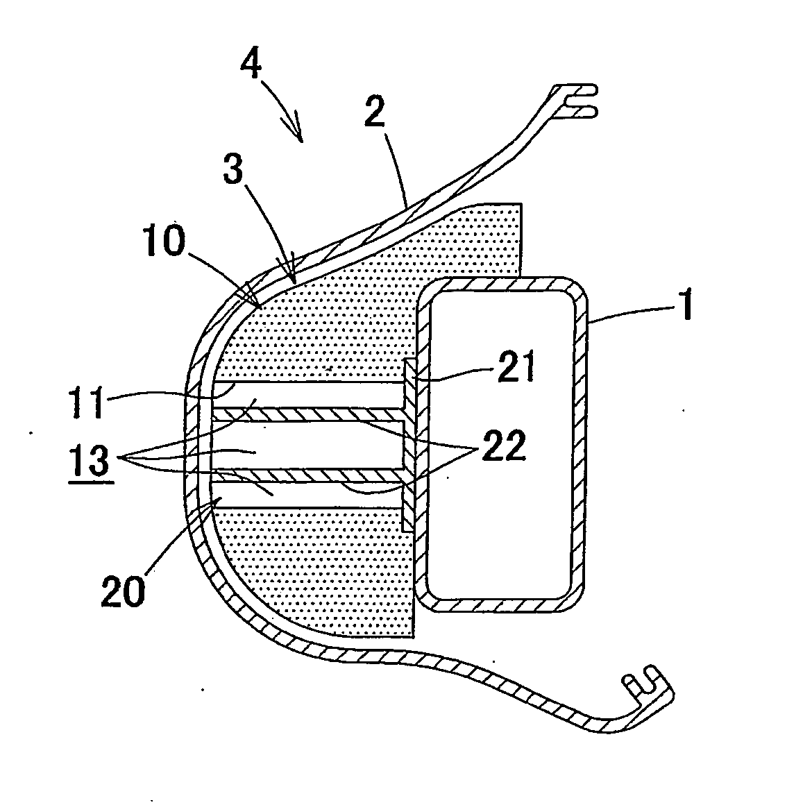 Collision energy-absorbing material for vehicle and collision energy-absorbing structure of vehicle using the material