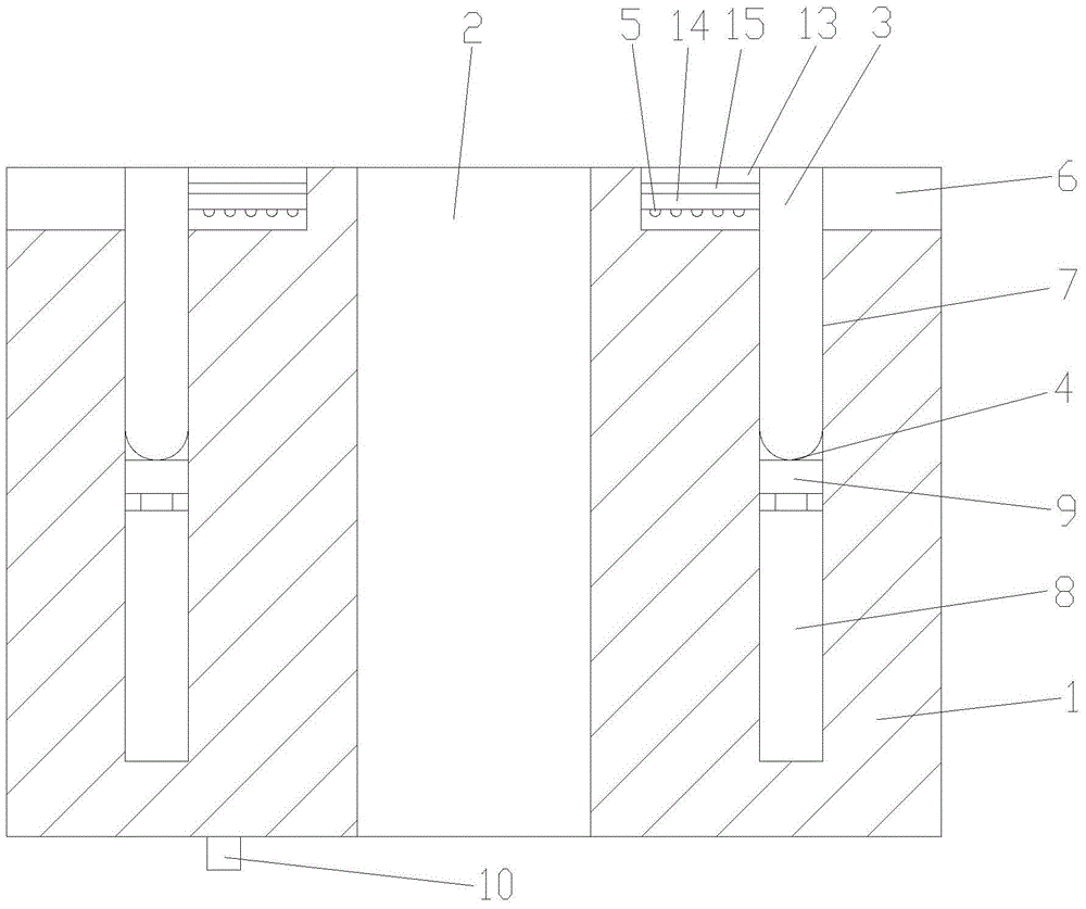 An automatic elastic anti-loosening nut