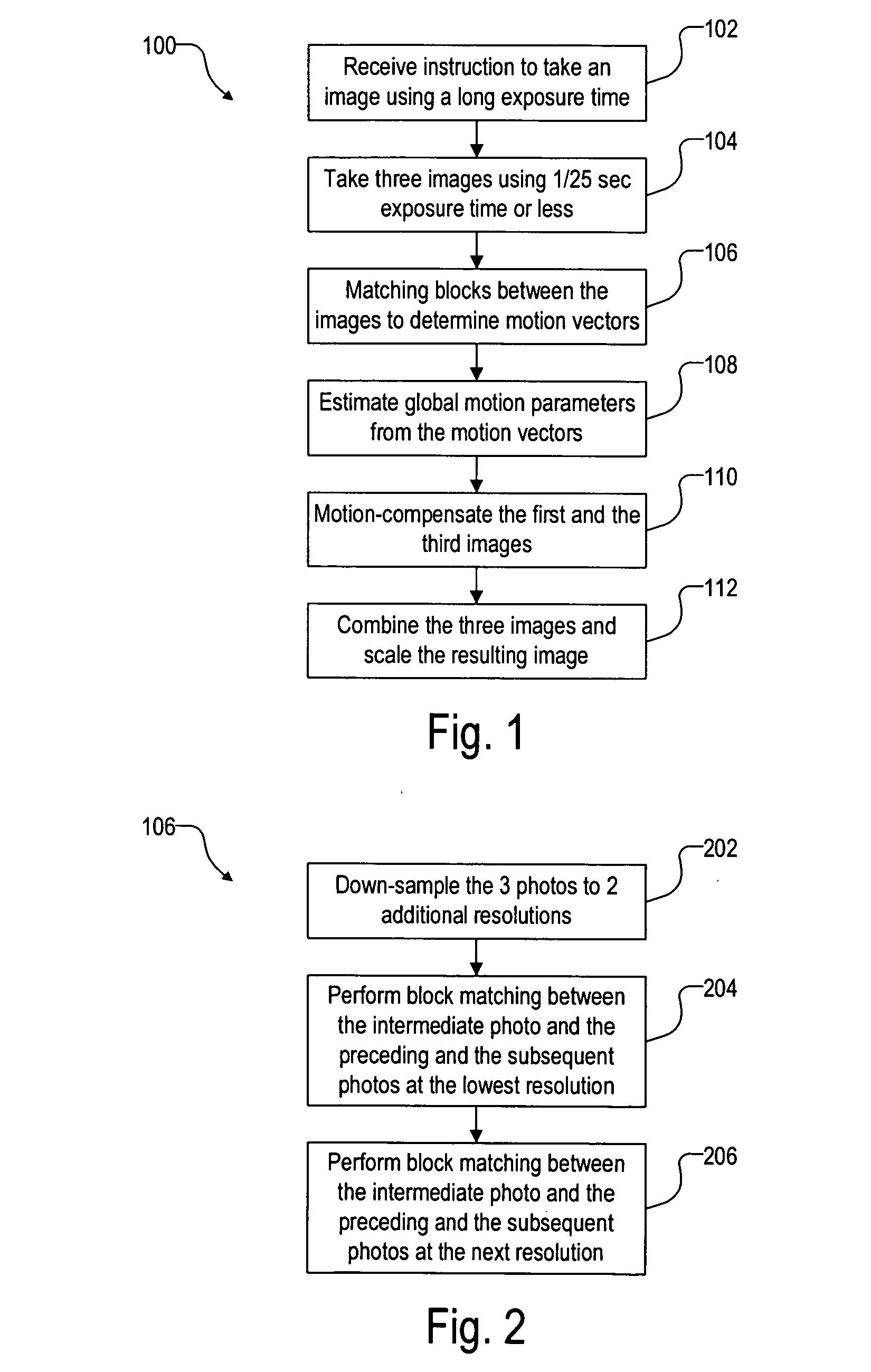 Algorithm description on non-motion blur image generation project