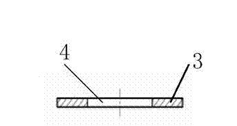 Anisotropic nanometer press-in test table of biological soft tissues and method for performing nanometer press-in experiment by using anisotropic nanometer press-in test table